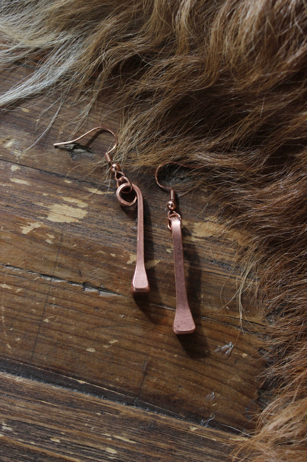Horseshoe Nail Earring