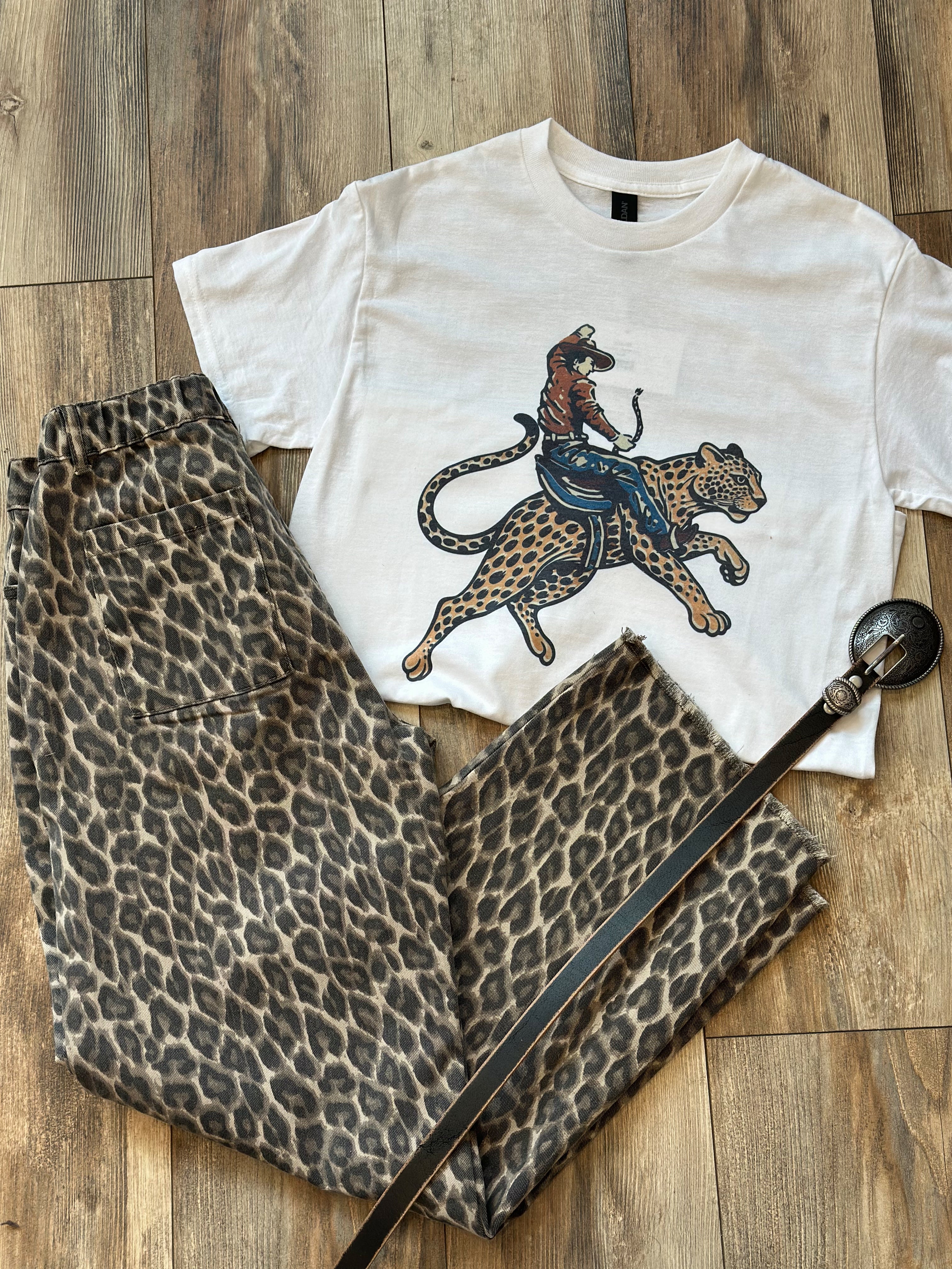 Cowboy Jaguar Tee