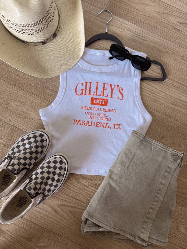 Bikini Bull Riding Tank
