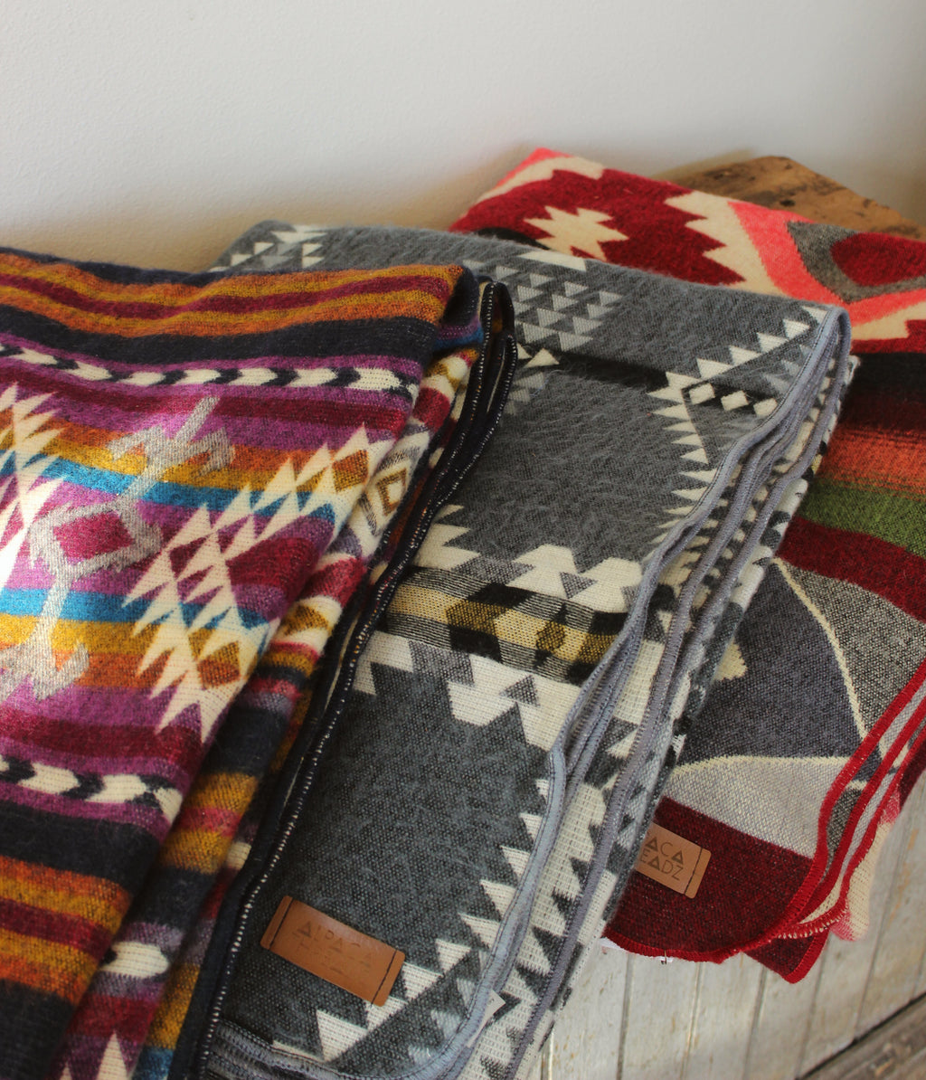 Alpaca Wool Blankets