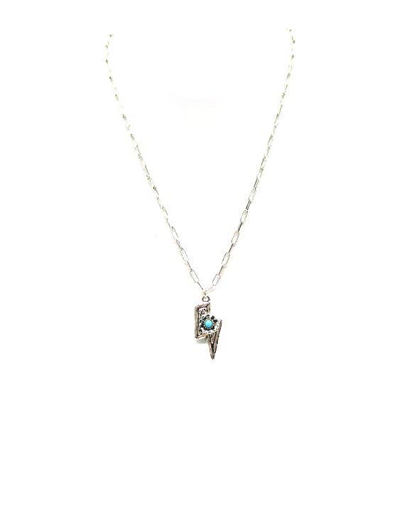Dainty Lightning Bolt Necklace