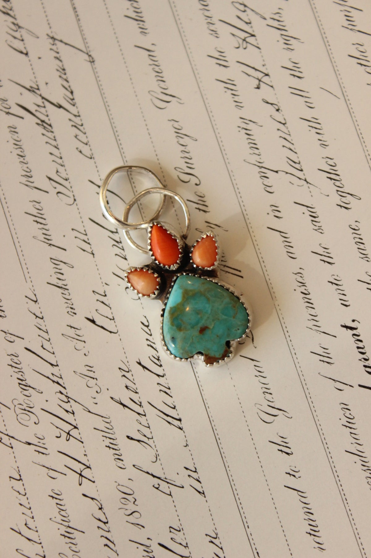 Spiny King Spade Pendant