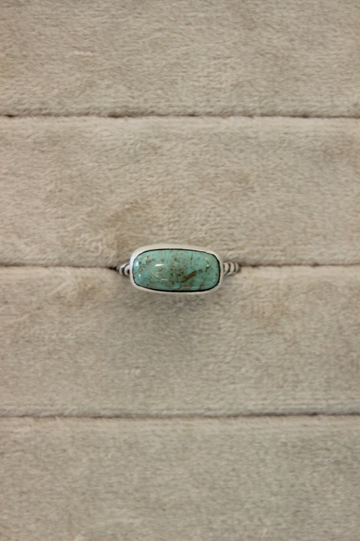 Turquoise + Rope Ring