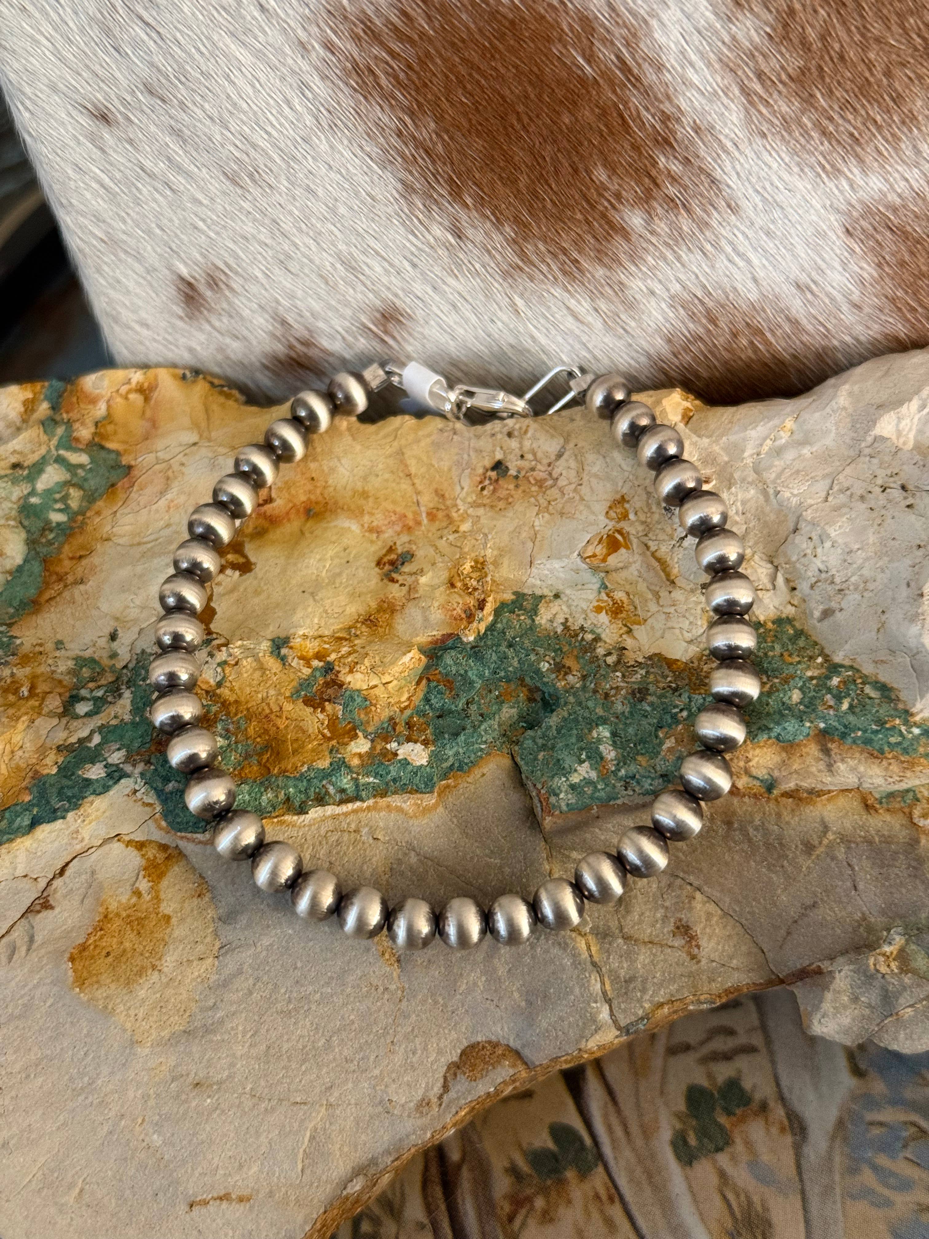 5mm Sterling Pearl Bracelet