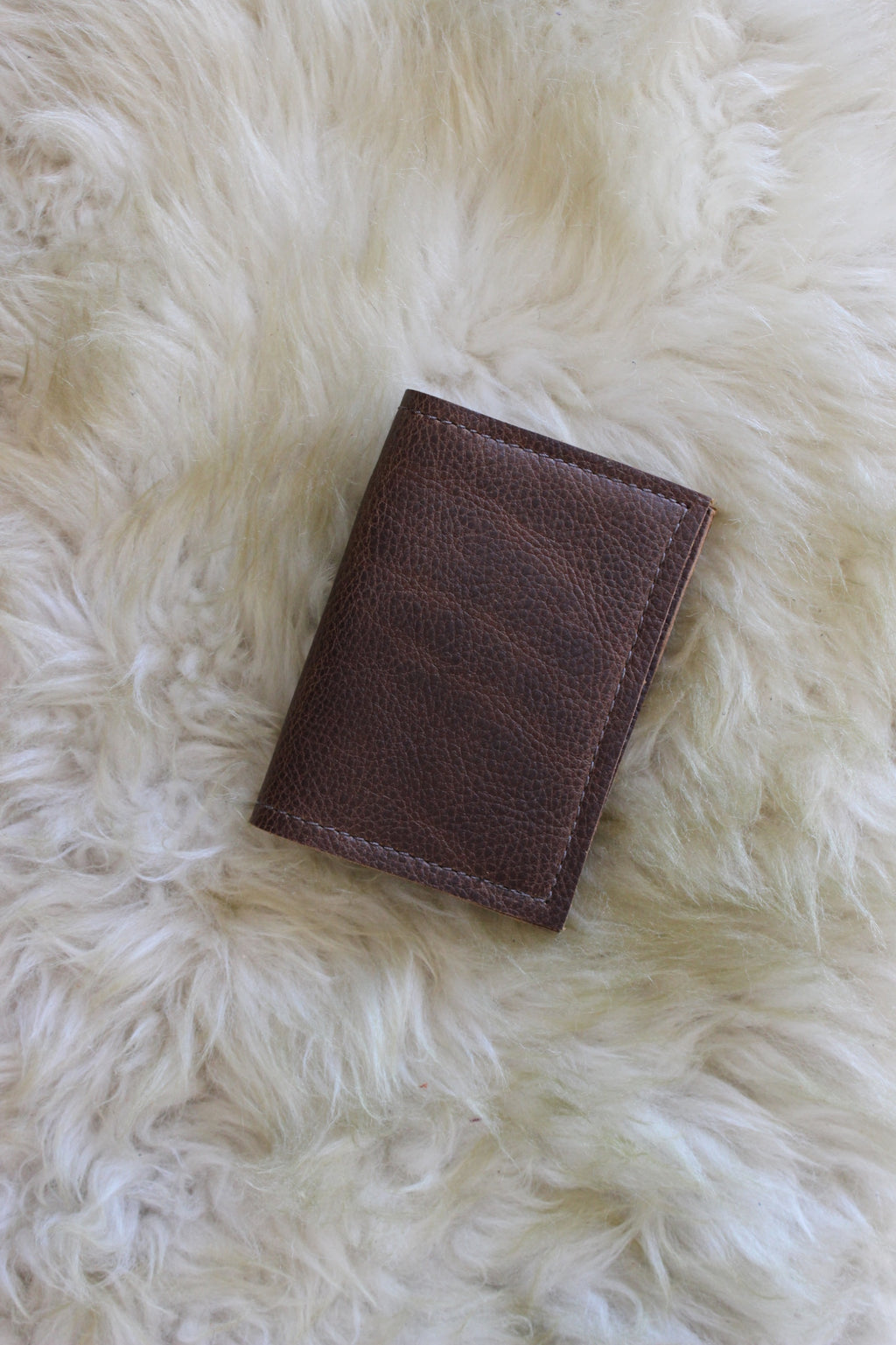 Cow Hide Double Card Holder