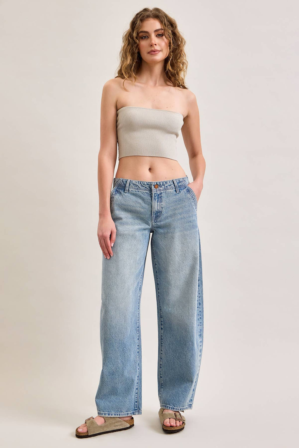 Hidden Barrel Fit Jean